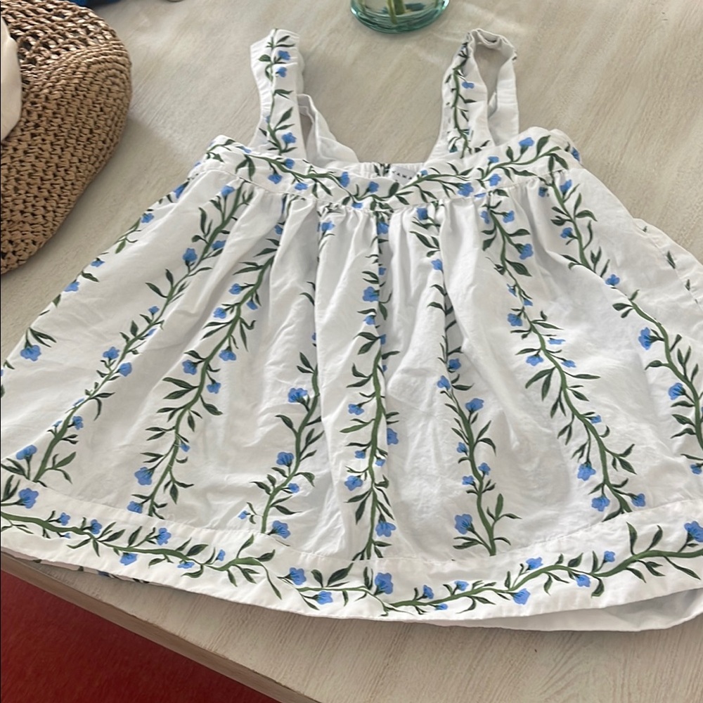 Floral Piyama Top
